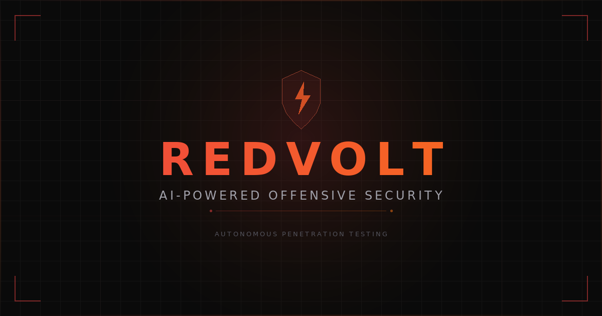 RedVolt | AI-Autonomous Smart Contract Audits & Security Testing